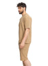 Biscuit Ribbed suit (M) - Khotwh